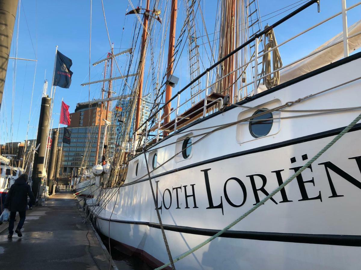 Segelschiff Loth Lorien Hotell Hamburg Eksteriør bilde