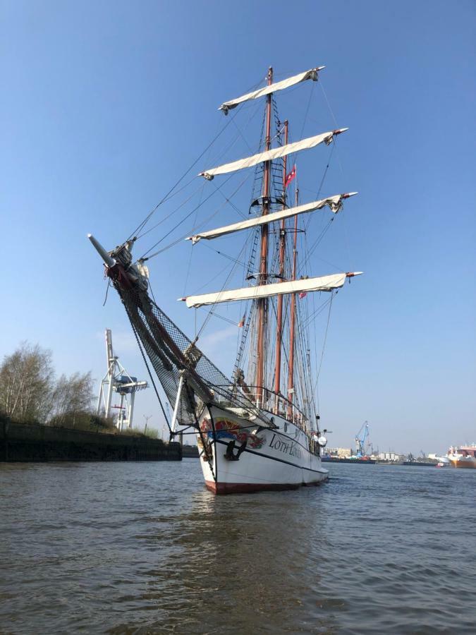 Segelschiff Loth Lorien Hotell Hamburg Eksteriør bilde